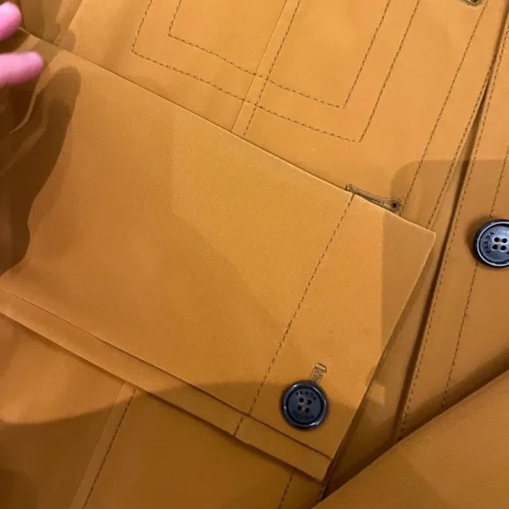 Prada Mustard Utility Jacket - image 4